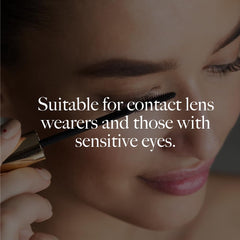 Borghese Superiore mascara applicator-wand close-up shows precision wand for easy curling