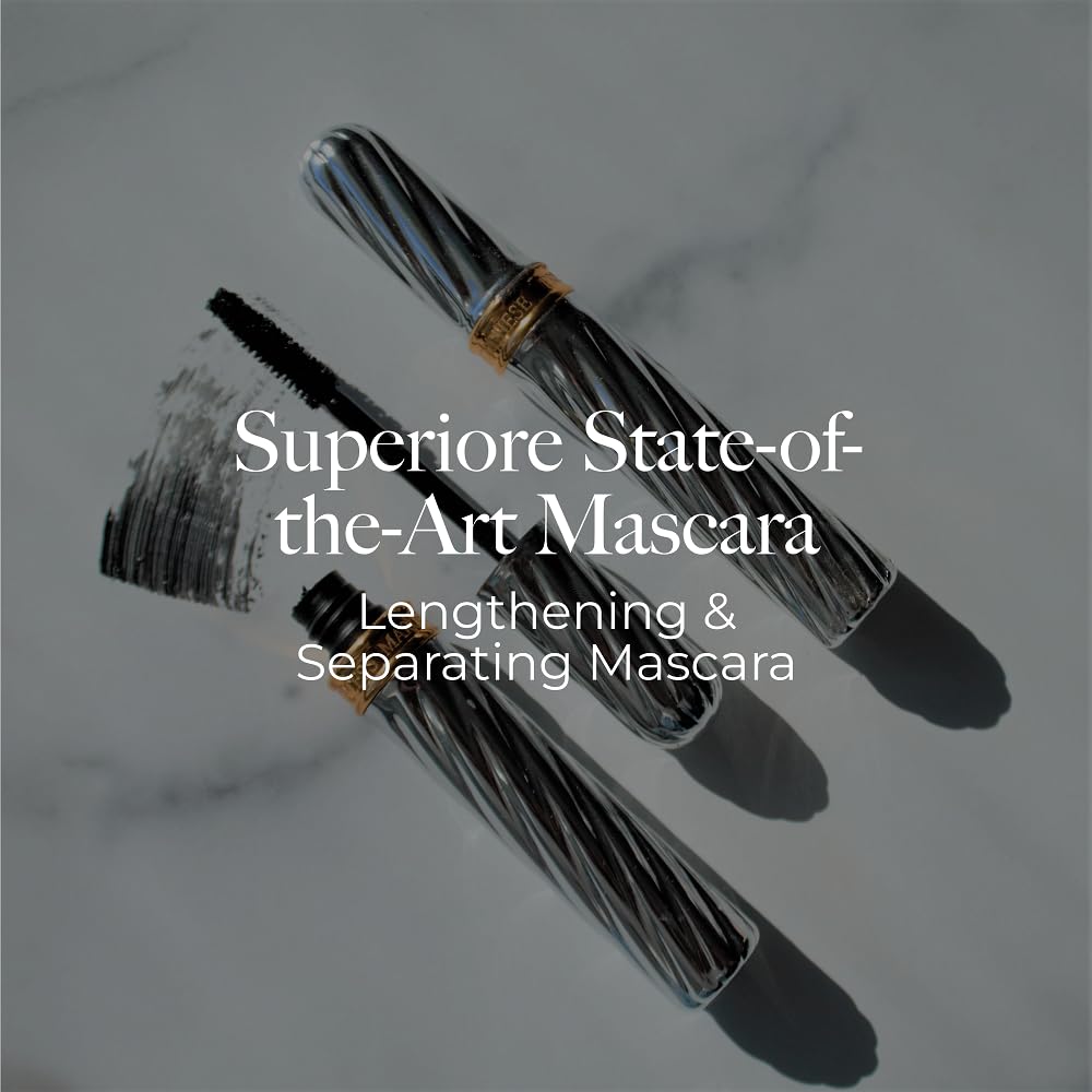 Borghese Superiore mascara lash-separation close-up highlights clump-free separation