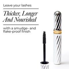 Borghese Superiore mascara silky-powder-foundation close-up emphasizes nourishing conditioning formula