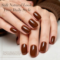 Born Pretty nude gel polish bottle for versatile everyday nails