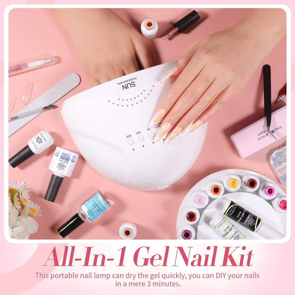 Born Pretty 32 colors gel nail polish collection for diverse looks