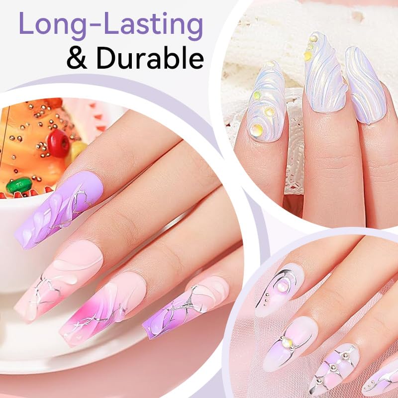 Born Pretty 5D gel art skin-friendly odor-free formula safe for nails