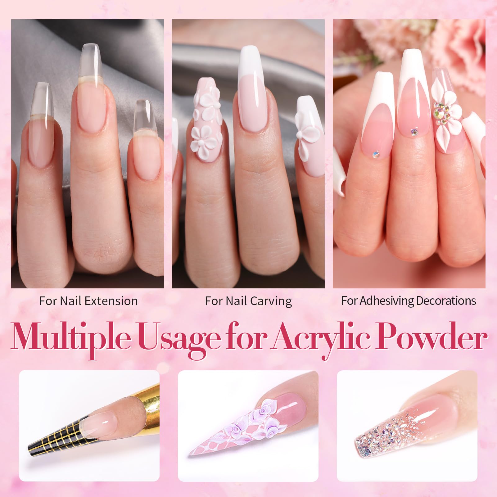 Born Pretty acrylic nail kit acrylic liquid for easy shaping