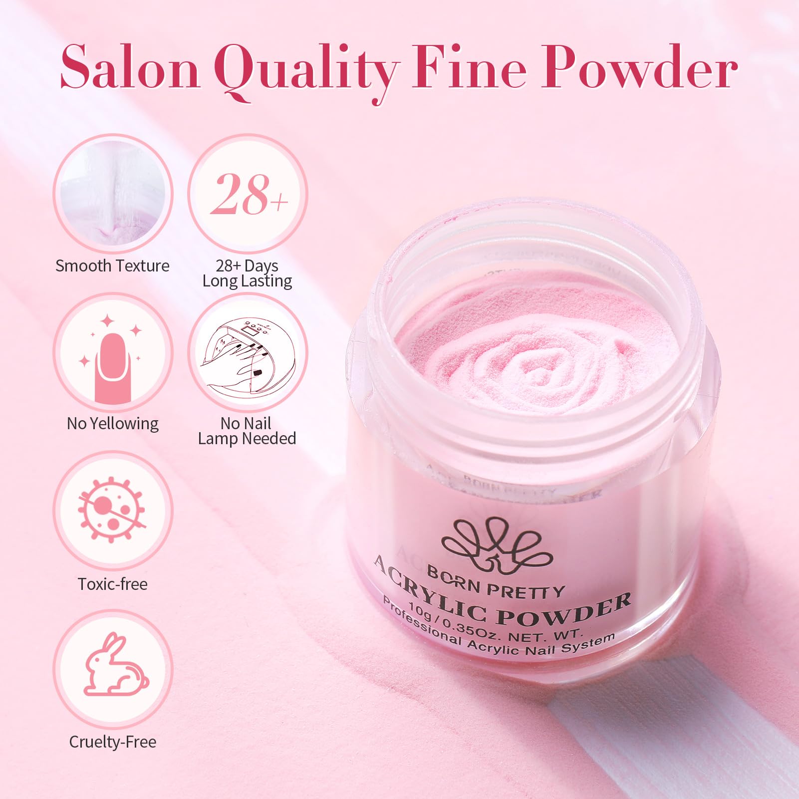 Born Pretty acrylic nail kit nail-molds for versatile nail shapes