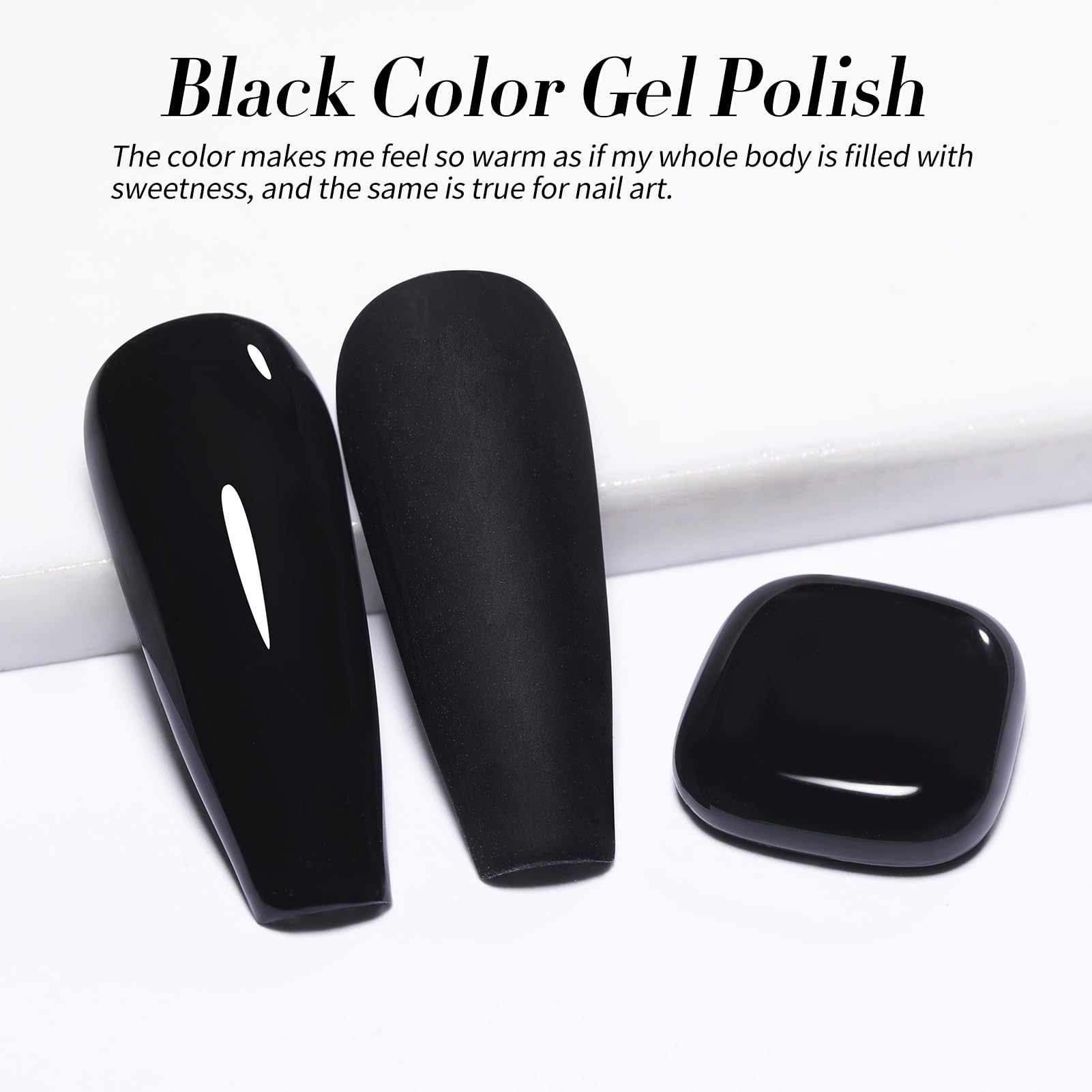 Born Pretty base coat and top coat compatible for durable results.