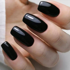 Born Pretty application process shows an easy, smooth finish for at-home nails.