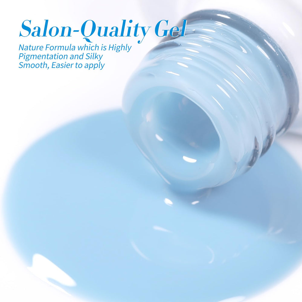 Born Pretty Blue Series salon-quality gel for professional nails at home