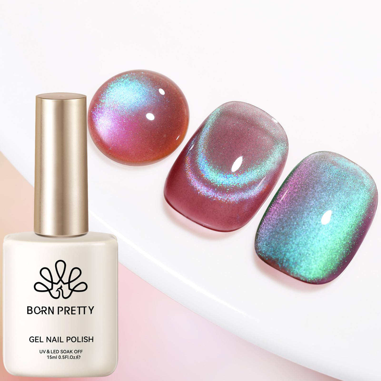Born Pretty Brilliant finish adds depth and lasting shine.