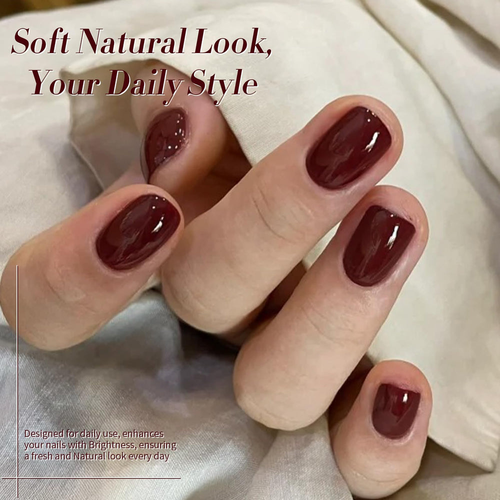 Born Pretty brown chocolate color gel polish suitable for versatile art.