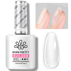 Born Pretty 8-in-1 builder gel base coat for a smooth foundation and shine