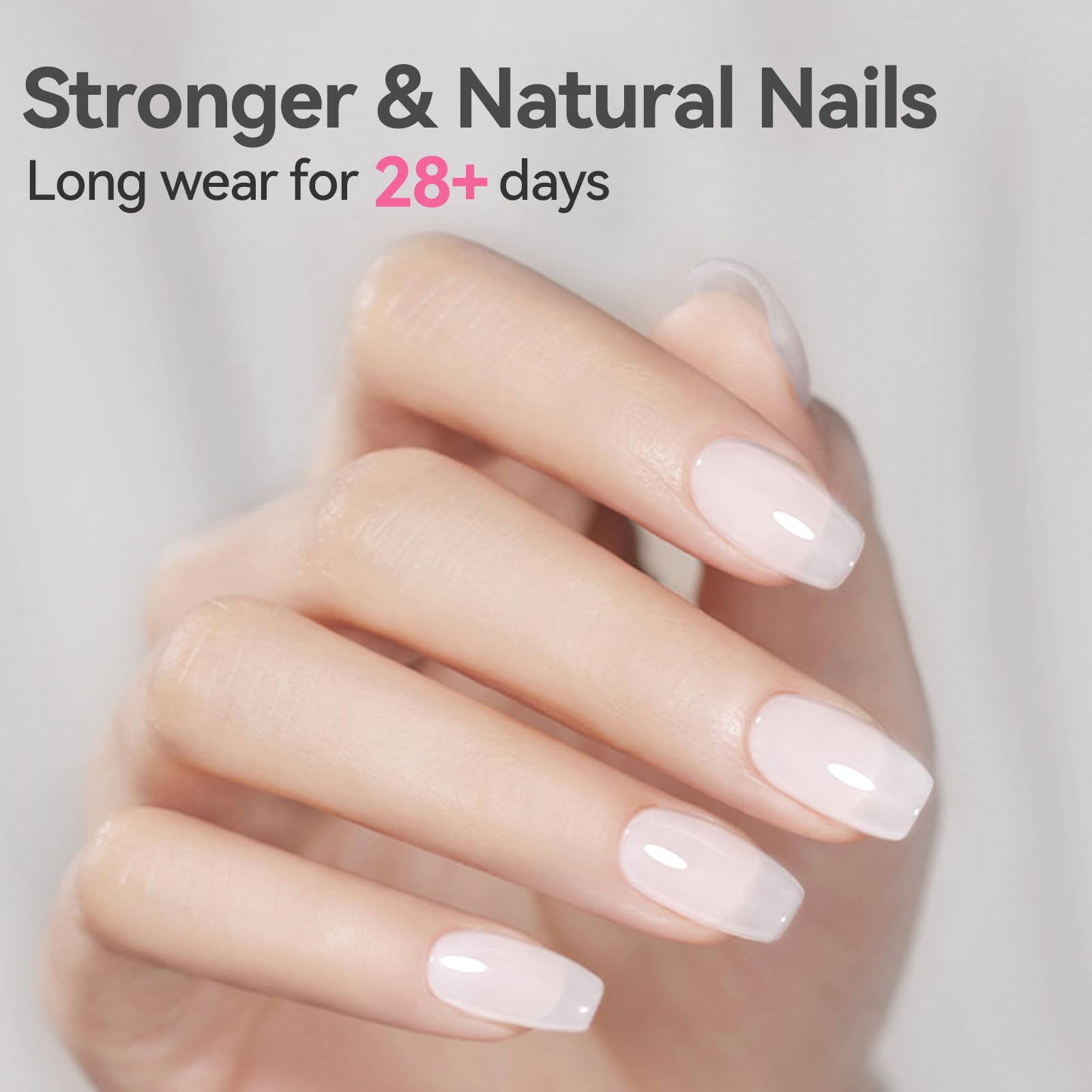 Durable finish of Born Pretty Builder Gel suitable for long wear.