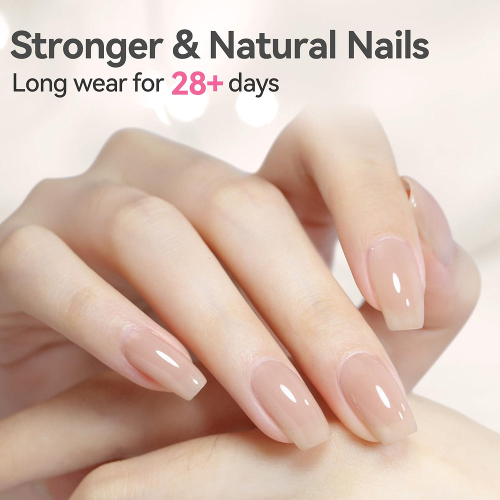 Born Pretty Builder Gel cures under LED or UV lamp for durability