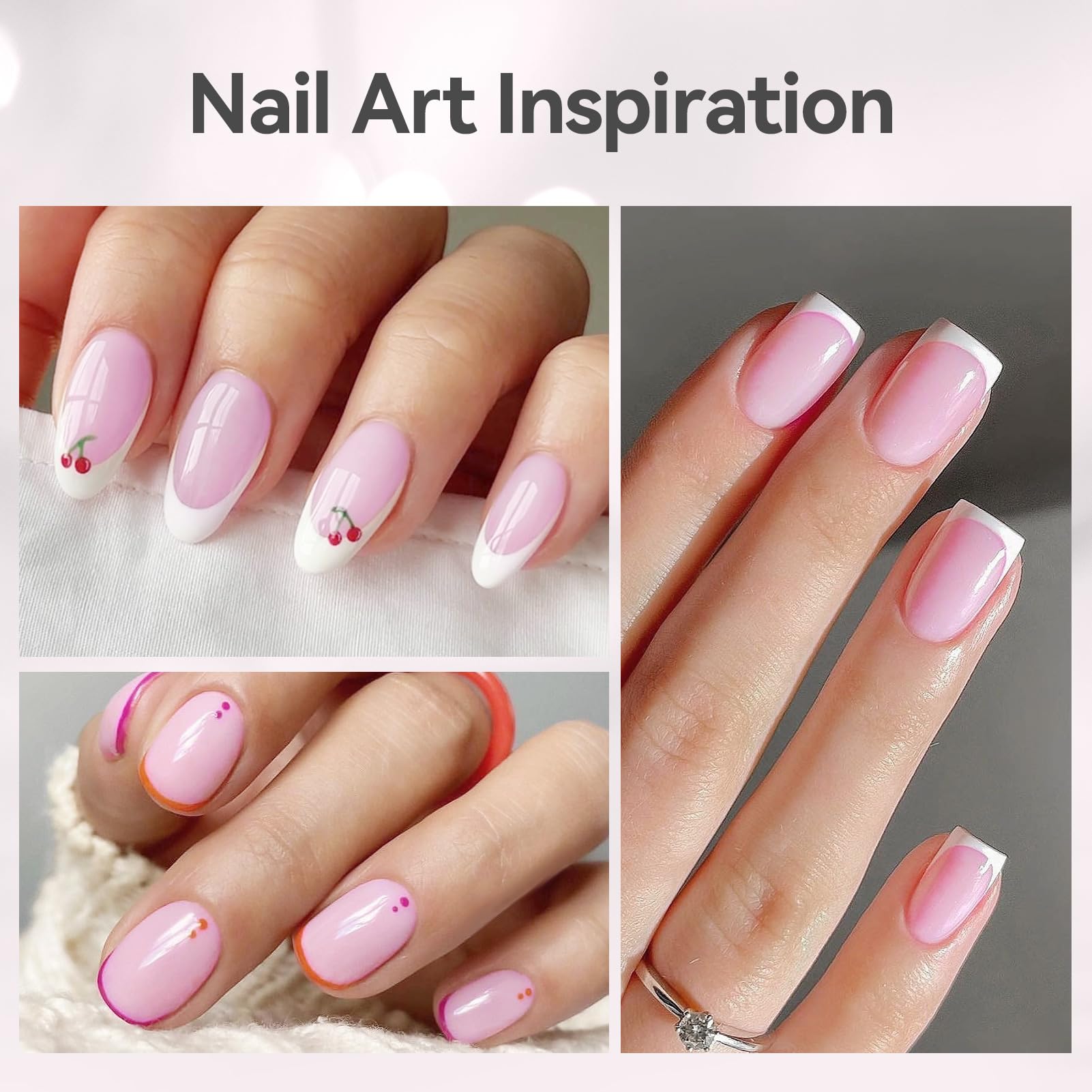 Born Pretty Builder Gel long wear finish suggests durable, chip-resistant nails.