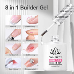 Born Pretty Builder Gel for nail extension and shaping at home.
