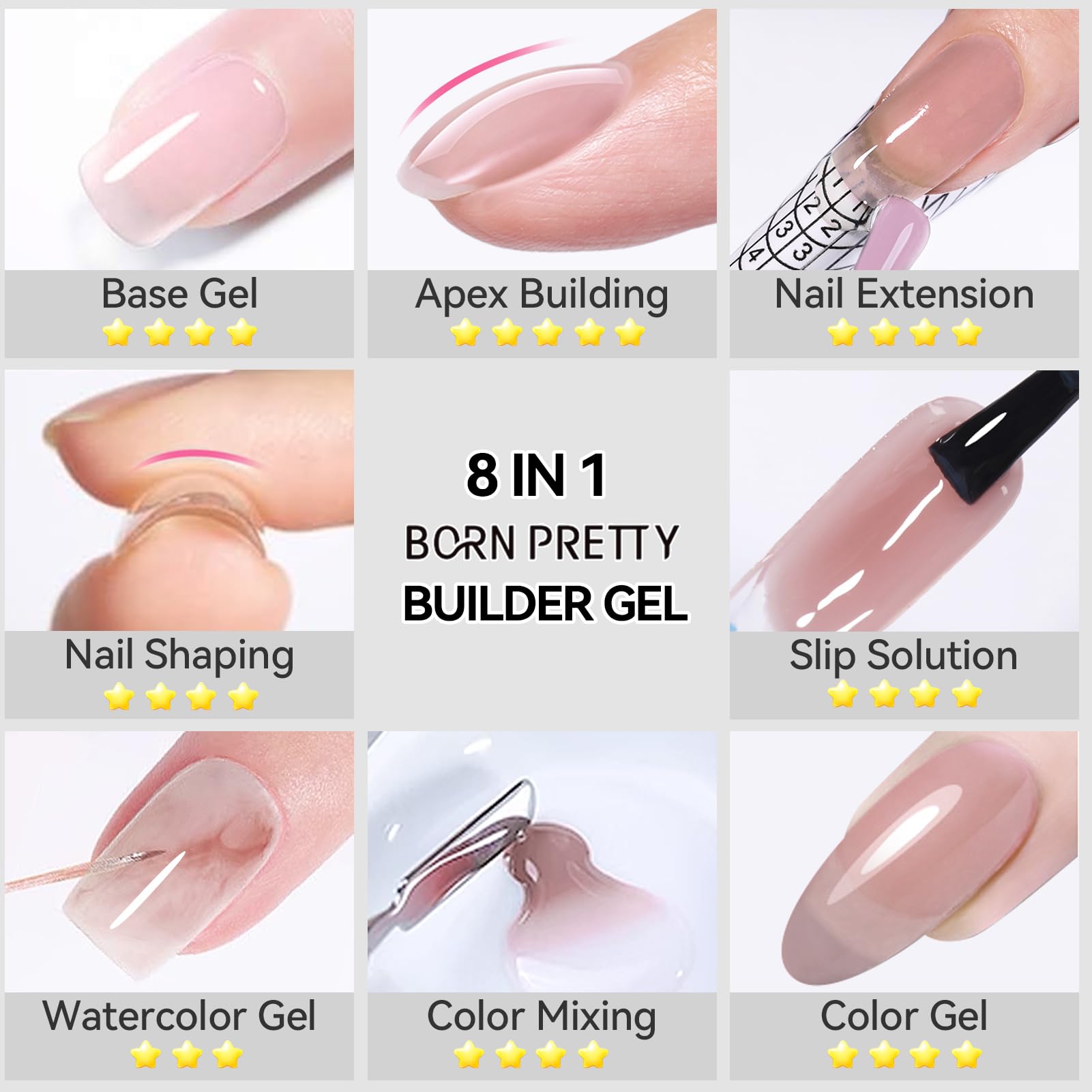 Compact 15ml bottle ideal for home manicure kits.
