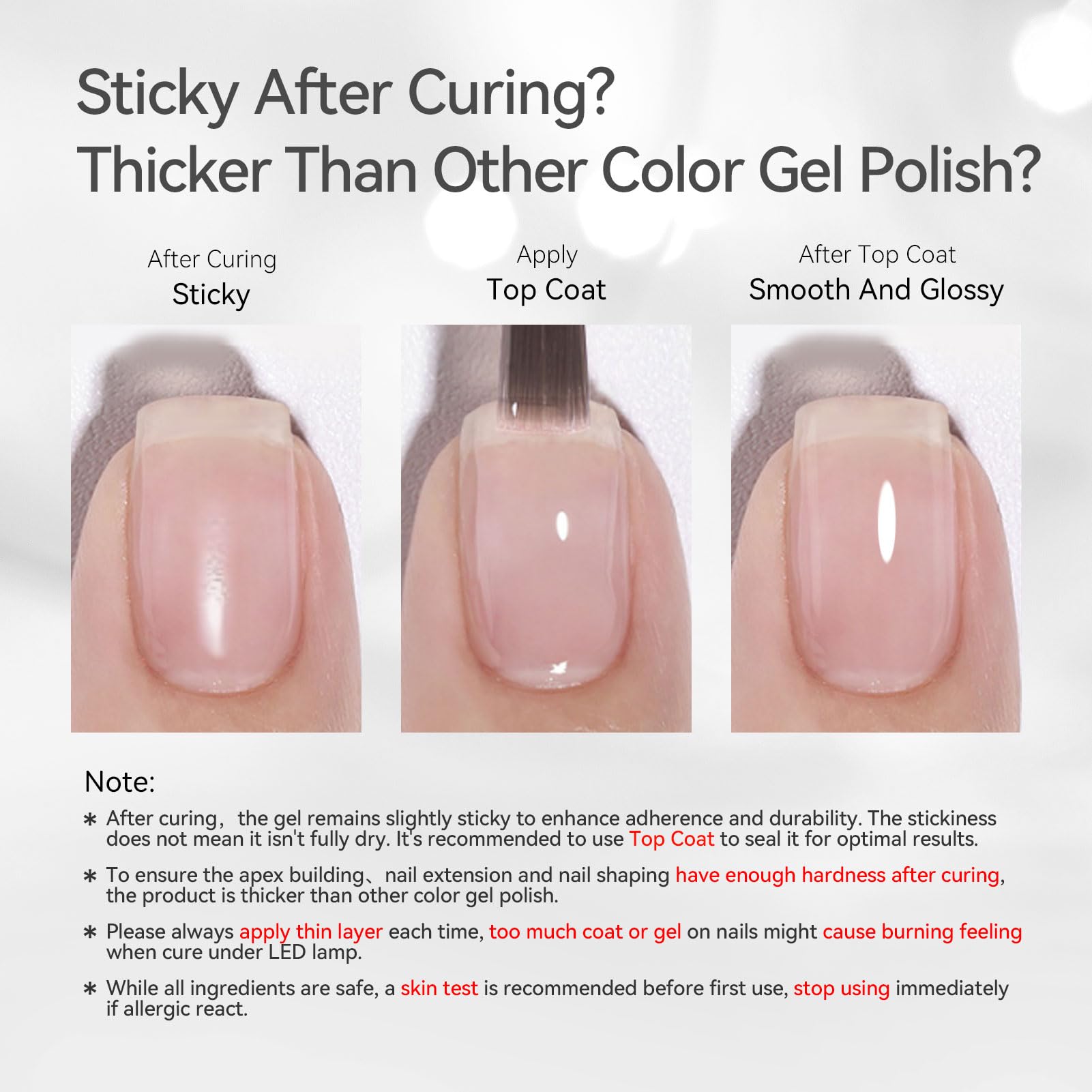 Born Pretty Builder Gel is rhinestone-compatible for intricate nail art