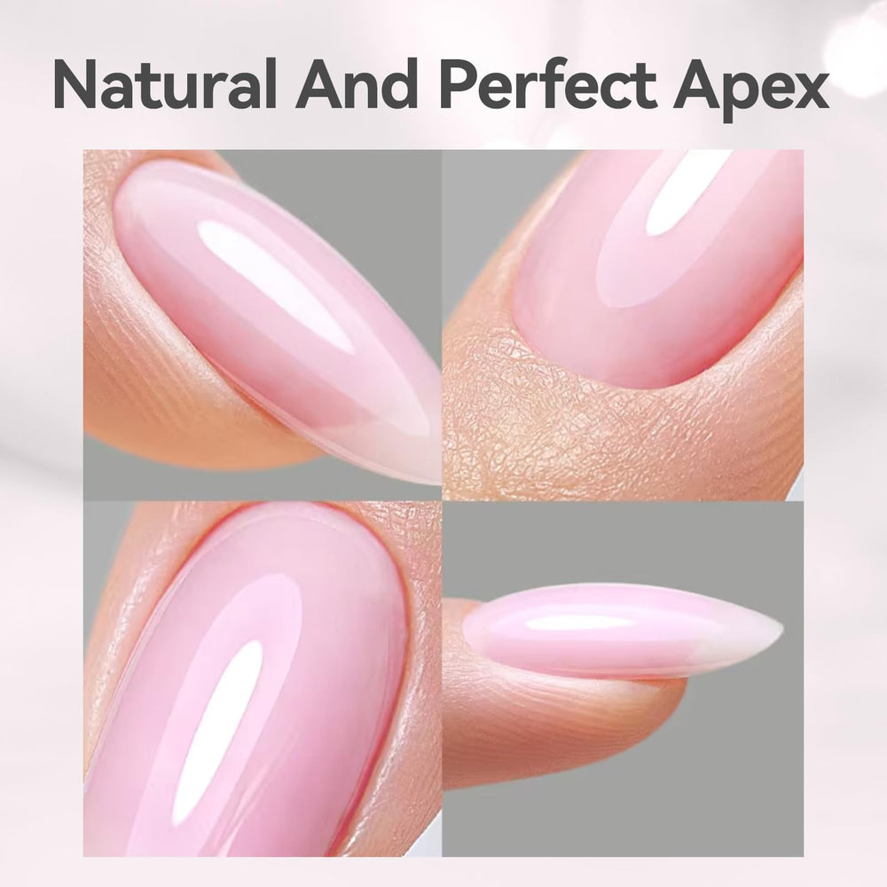 Born Pretty Builder Gel rhinestones application supports seamless gem setting.