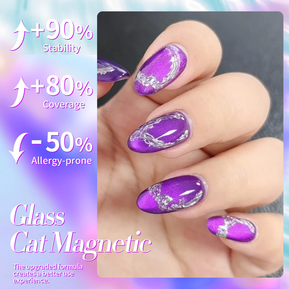 Born Pretty Cat Eye Gel offers long-lasting wear with glossy finish