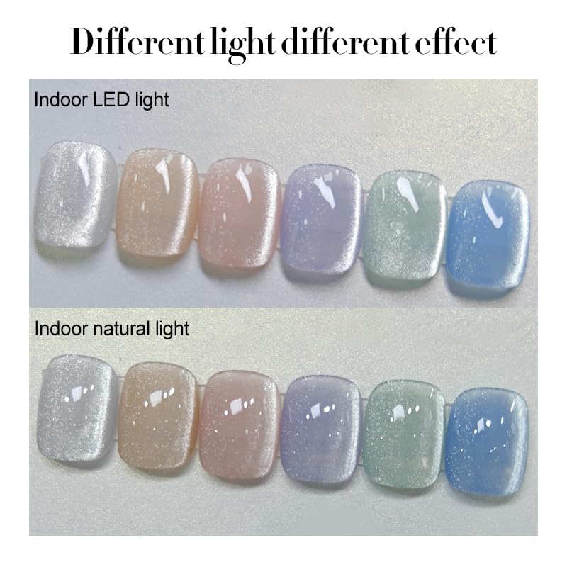 Born Pretty cat magnetic gel nail polish nude as a versatile base shade.