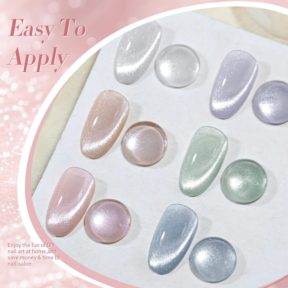Quick usage tips for best magnetic patterns with Born Pretty gel polish.