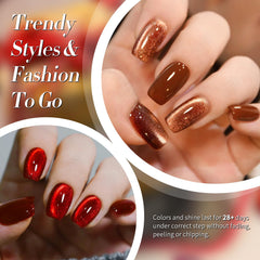 Born Pretty cat magnetic eye gel polish black for bold winter style