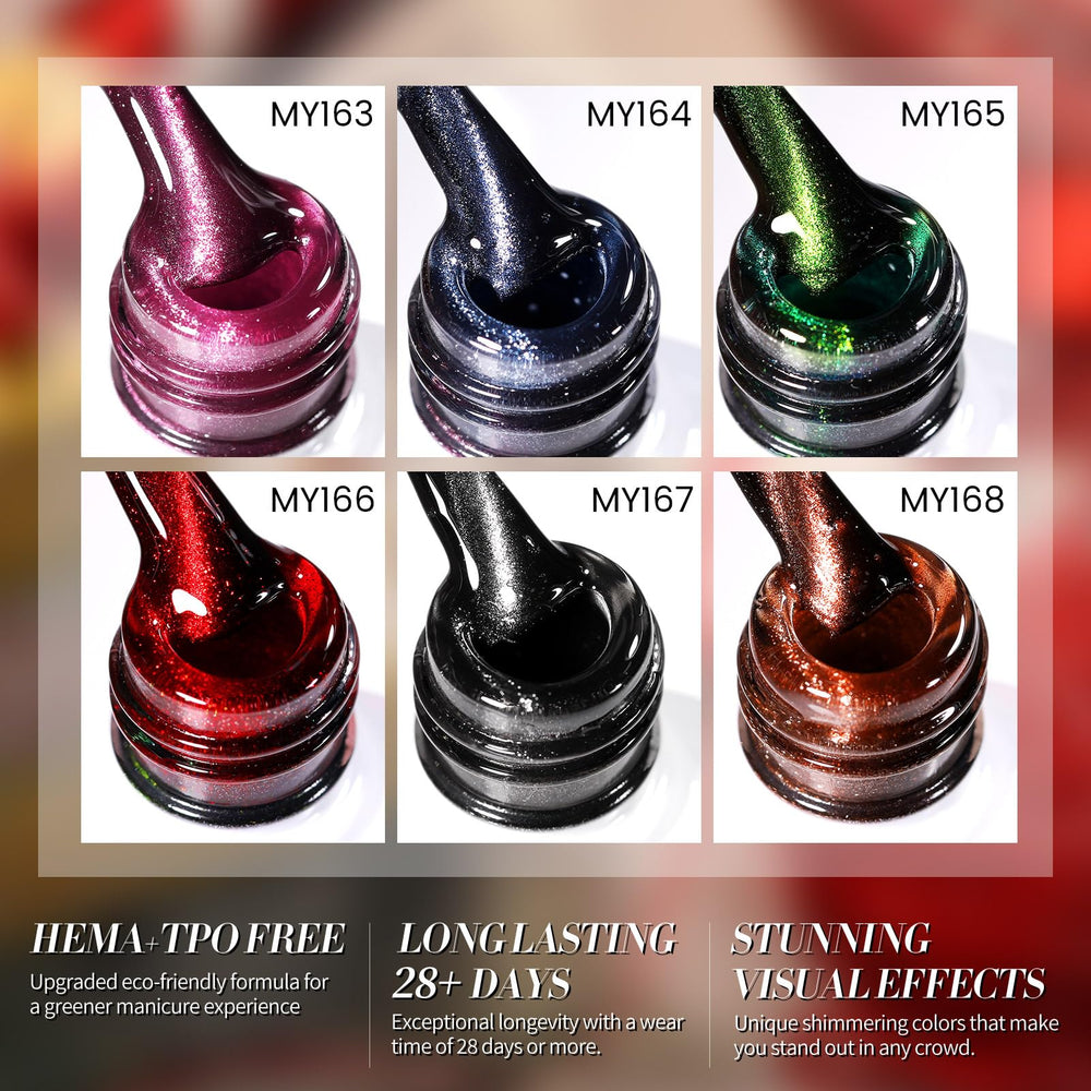 Born Pretty cat magnetic eye gel polish brown for warm earthy tones