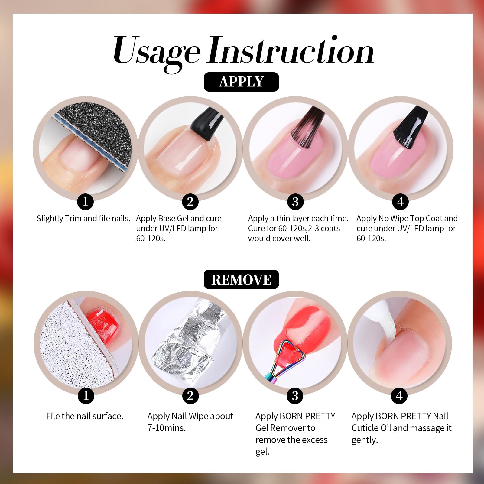 Born Pretty cat magnetic eye gel polish holographic for light reflecting depth
