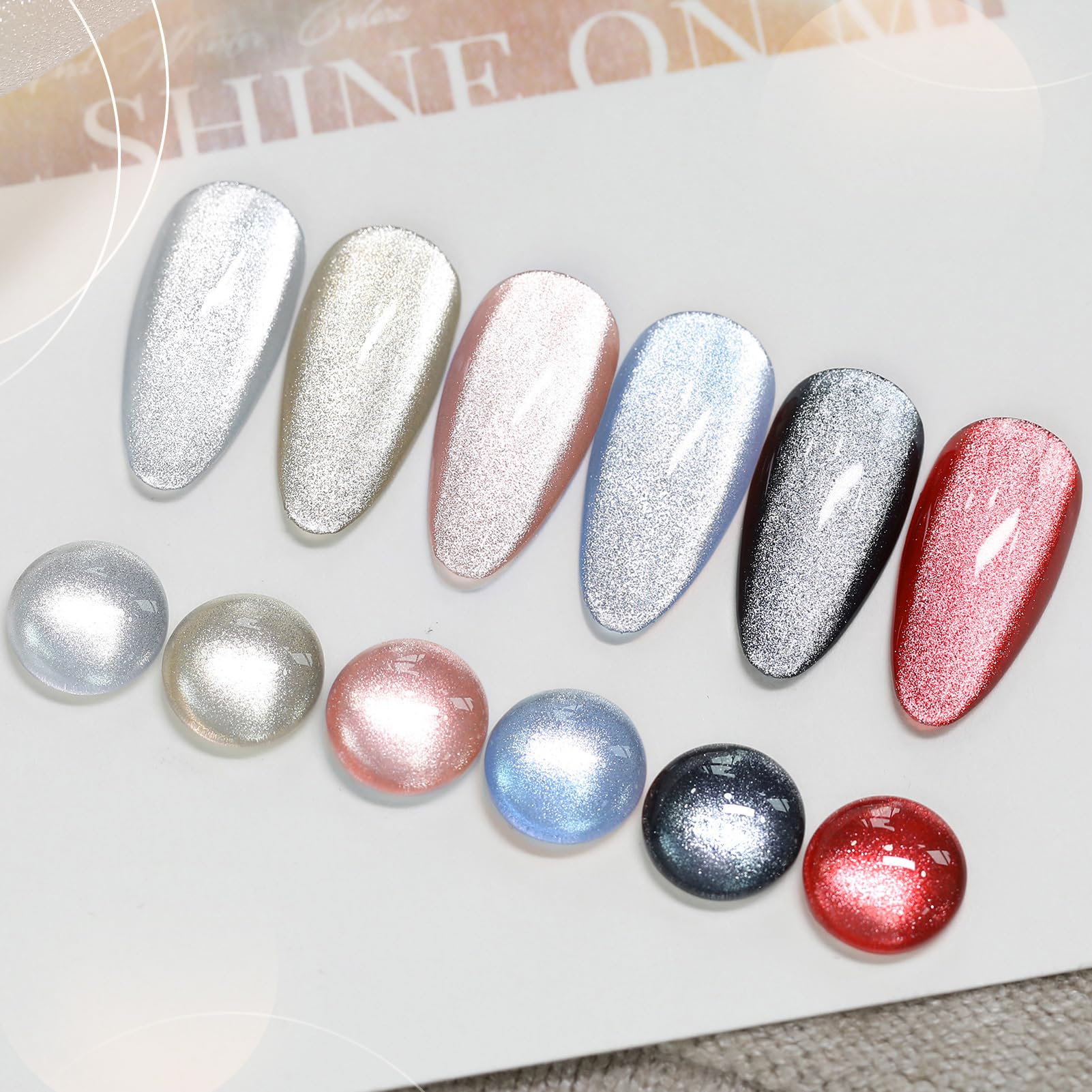 Born Pretty Cat Magnetic Eye Soak-Off LED Nail Polish for easy removal