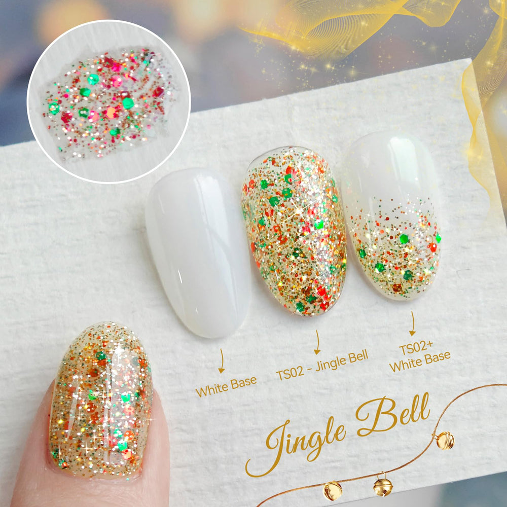 Born Pretty Christmas Jelly Glitter Polish gift set ready for holidays