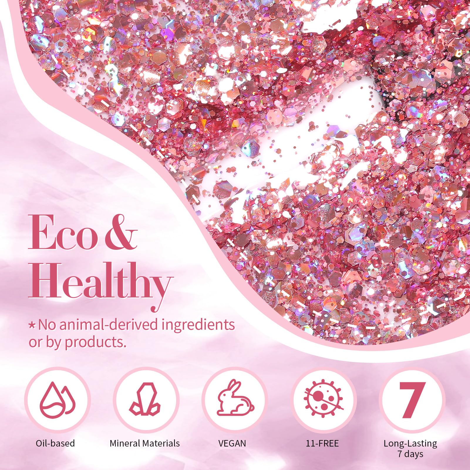 Born Pretty cruelty-free seven-free formula with no animal ingredients
