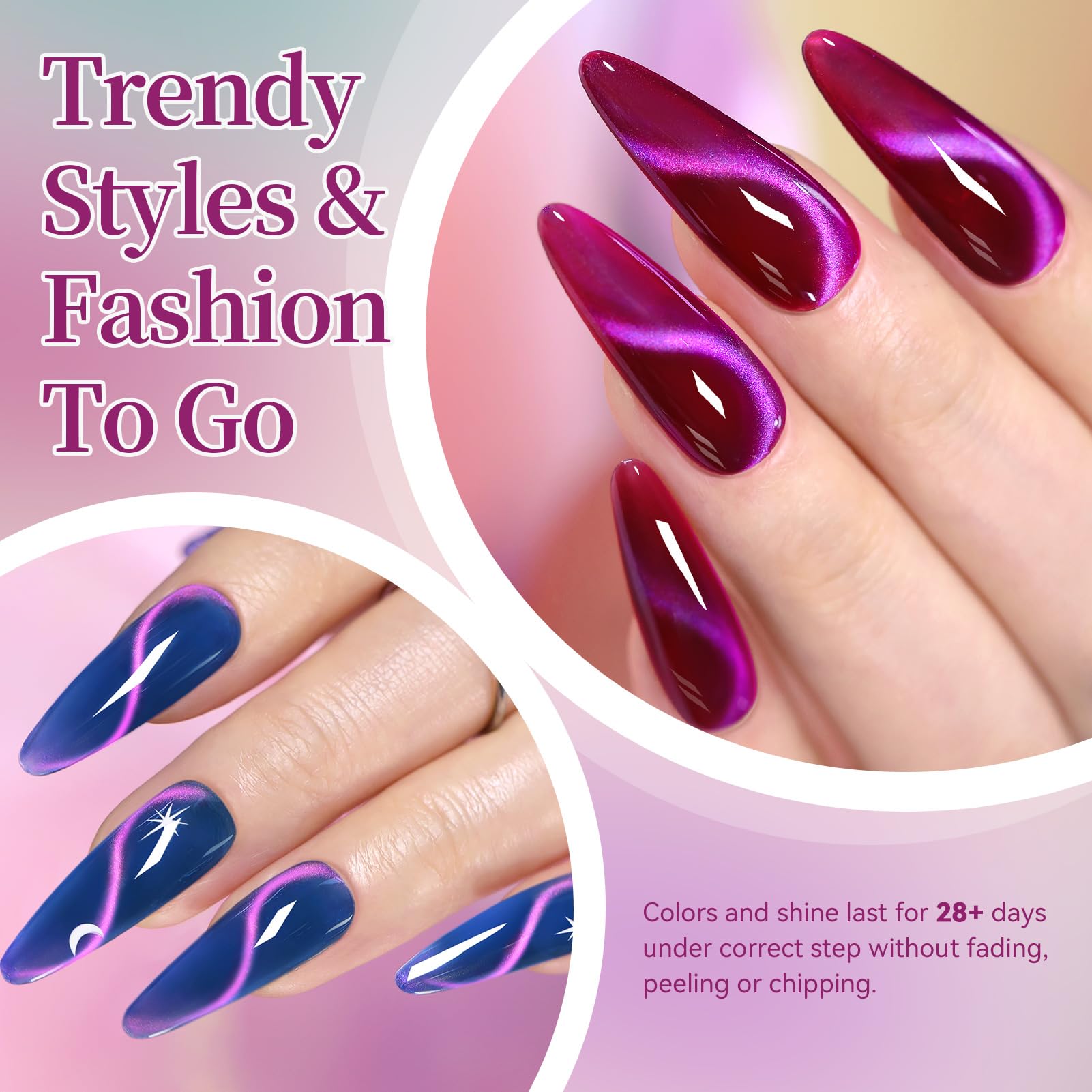 Born Pretty crystal glass holographic glitter gel polish shine