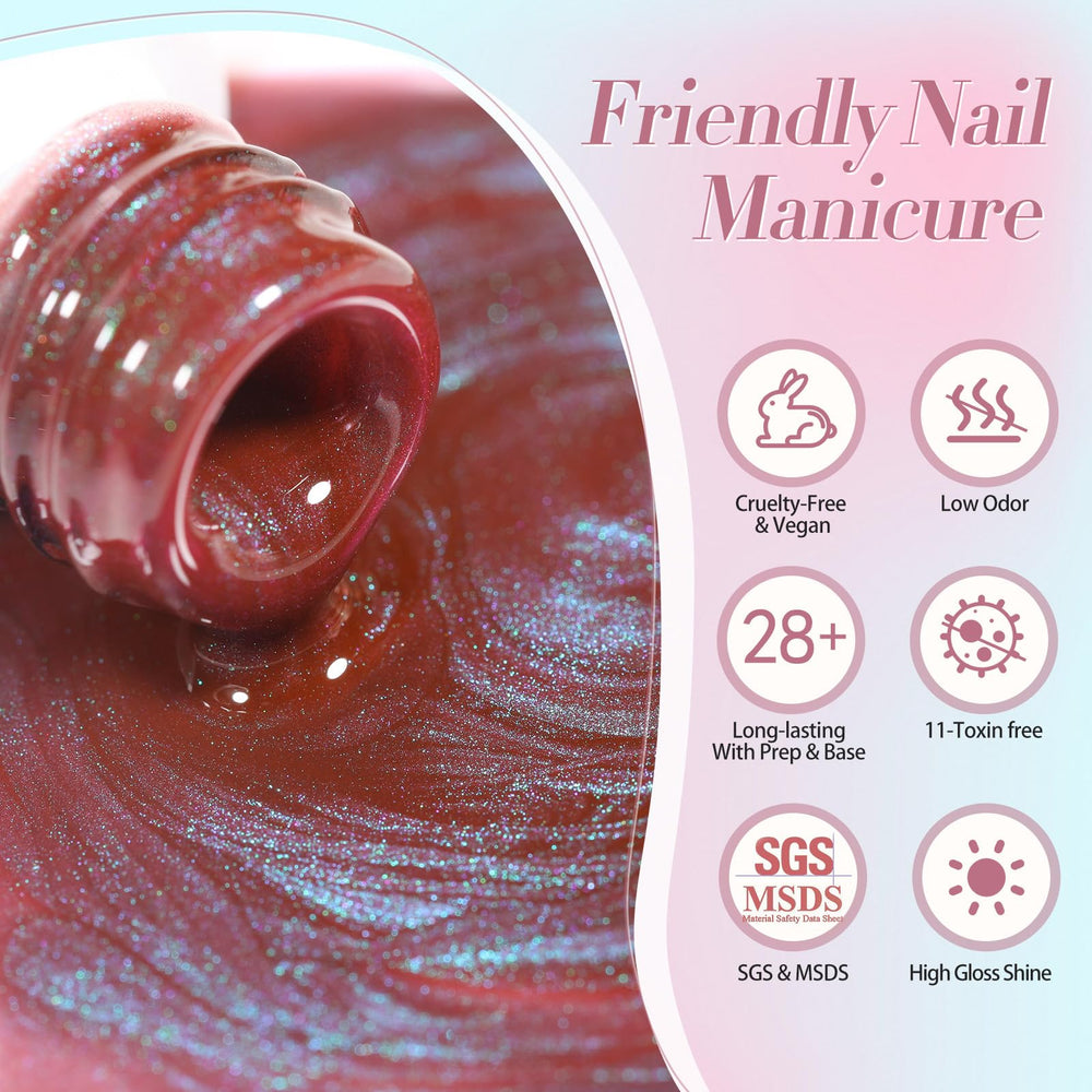 Born Pretty DIY at-home manicure lets you create cat-eye art.