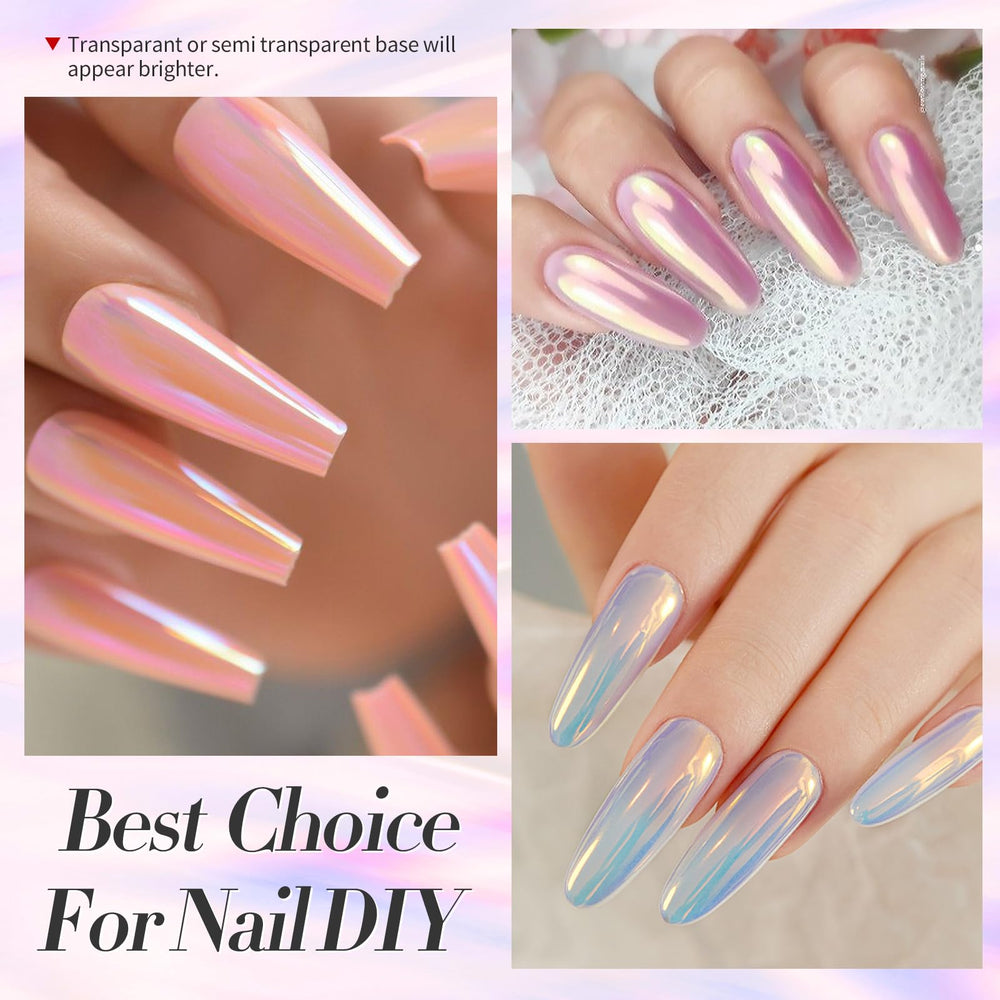 Born Pretty DIY nail art kit contents for at-home shimmer