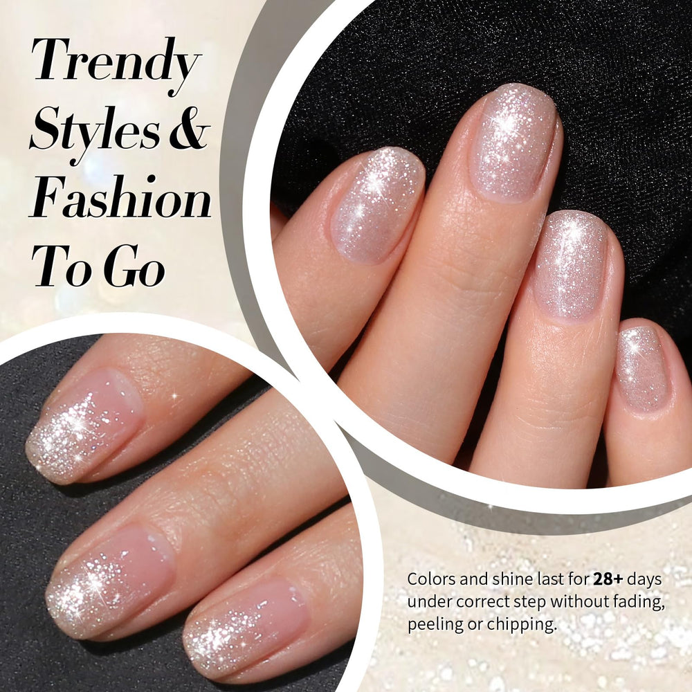 Born Pretty durable glitter gel finish suggested for long wear