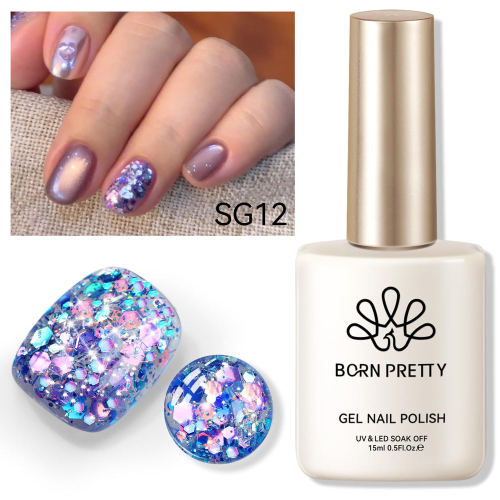 Born Pretty gel polish is easy to apply with a beginner-friendly brush