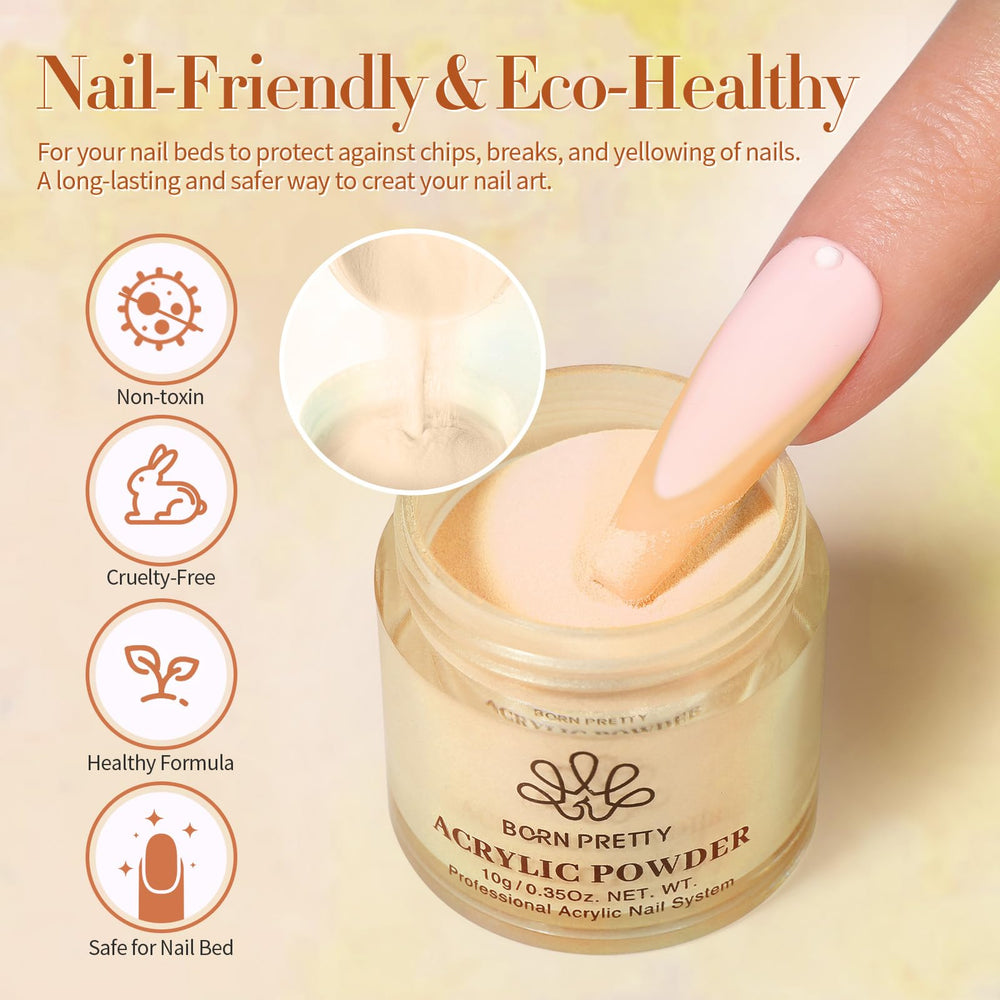 Born Pretty suitable for French extensions and 3D nail art