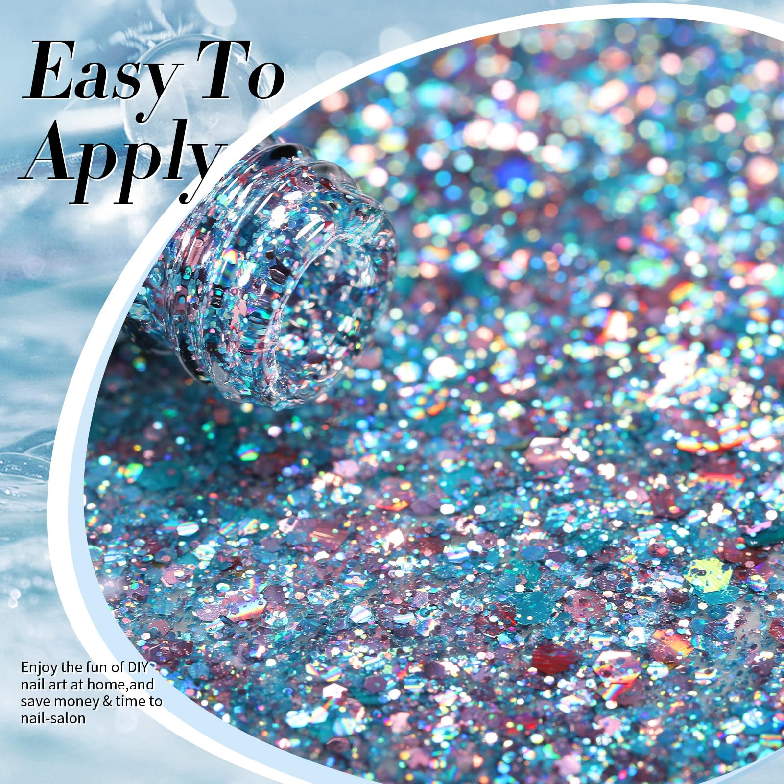 Born Pretty gift-ready glitter nail polish set, ideal for gifting