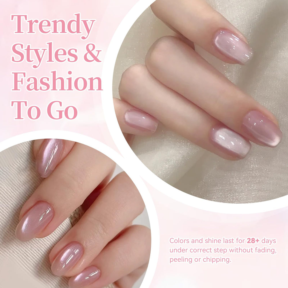 Born Pretty Glass Crystal Glitter Polish bottle showcases subtle sparkle and texture