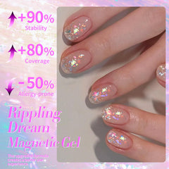 Born Pretty swatch showing high-gloss finish for long-lasting shine