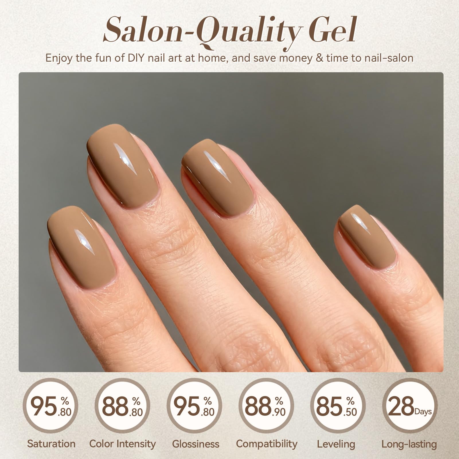 Born Pretty glossy top coat bottle adds long-lasting shine