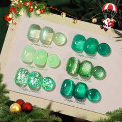 Born Pretty green jelly gel polish bottle shows a soft translucent shade for versatile manicures.