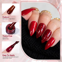 Born Pretty low-odor healthy gel polish bottle with easy application