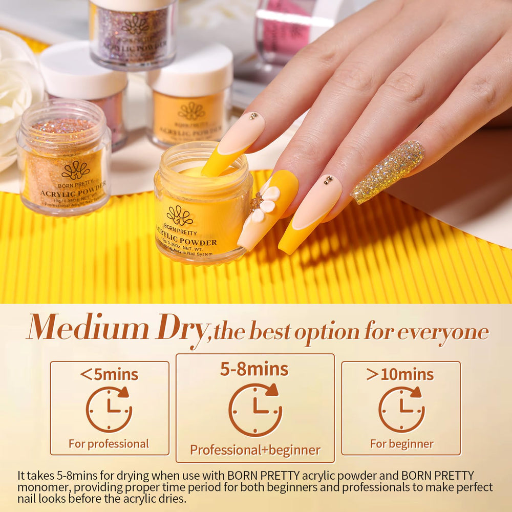 Born Pretty quick drying powder set without UV lamp curing