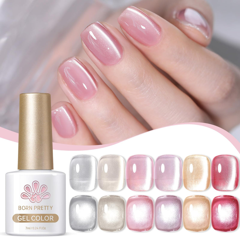 Born Pretty jelly crystal texture provides smooth application and vibrant color