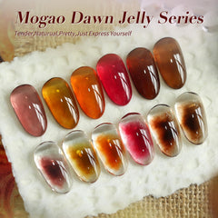 Born Pretty jelly gel crystal nail polish creates shimmering crystal-clear look