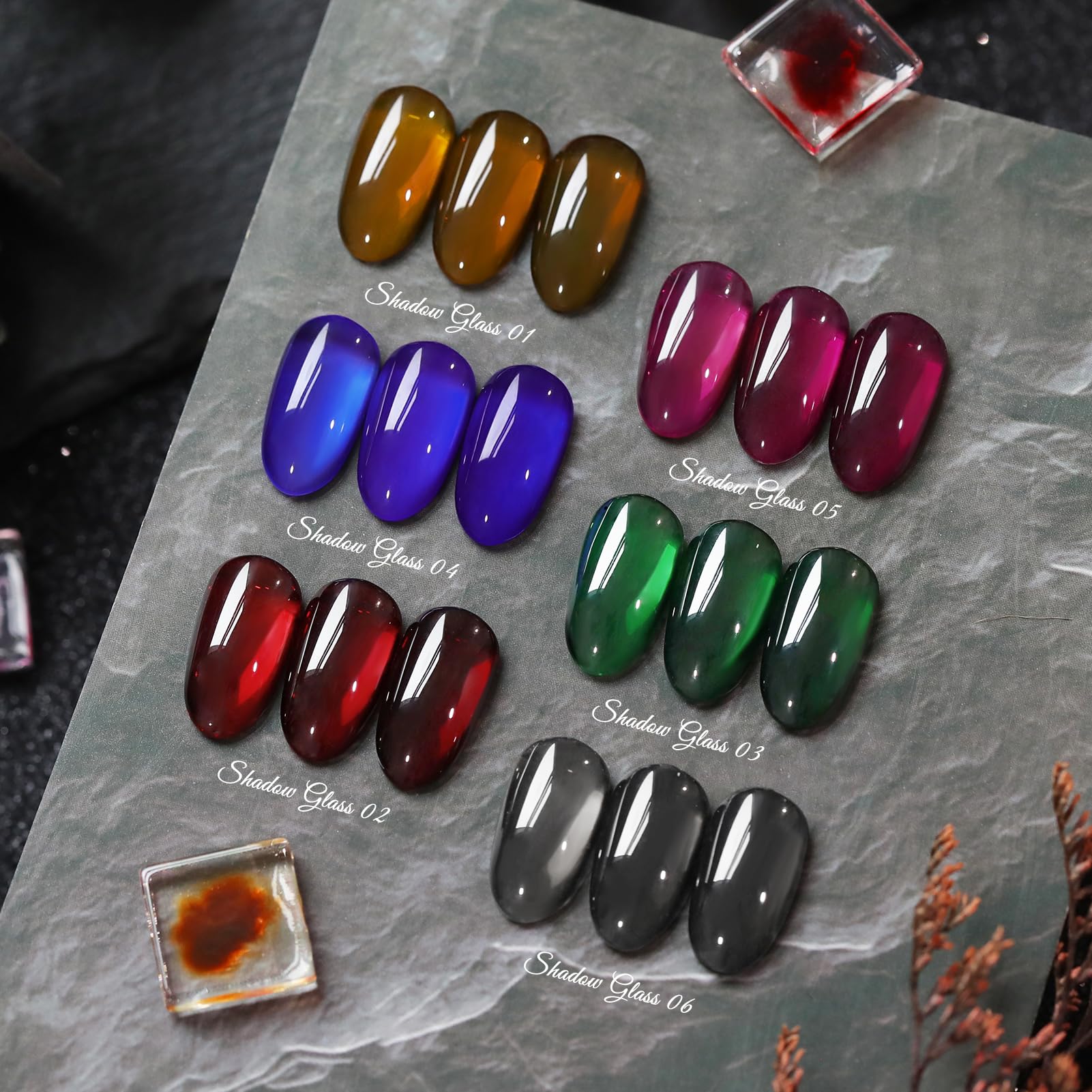 Born Pretty jelly gel nail polish black provides dramatic lasting shade
