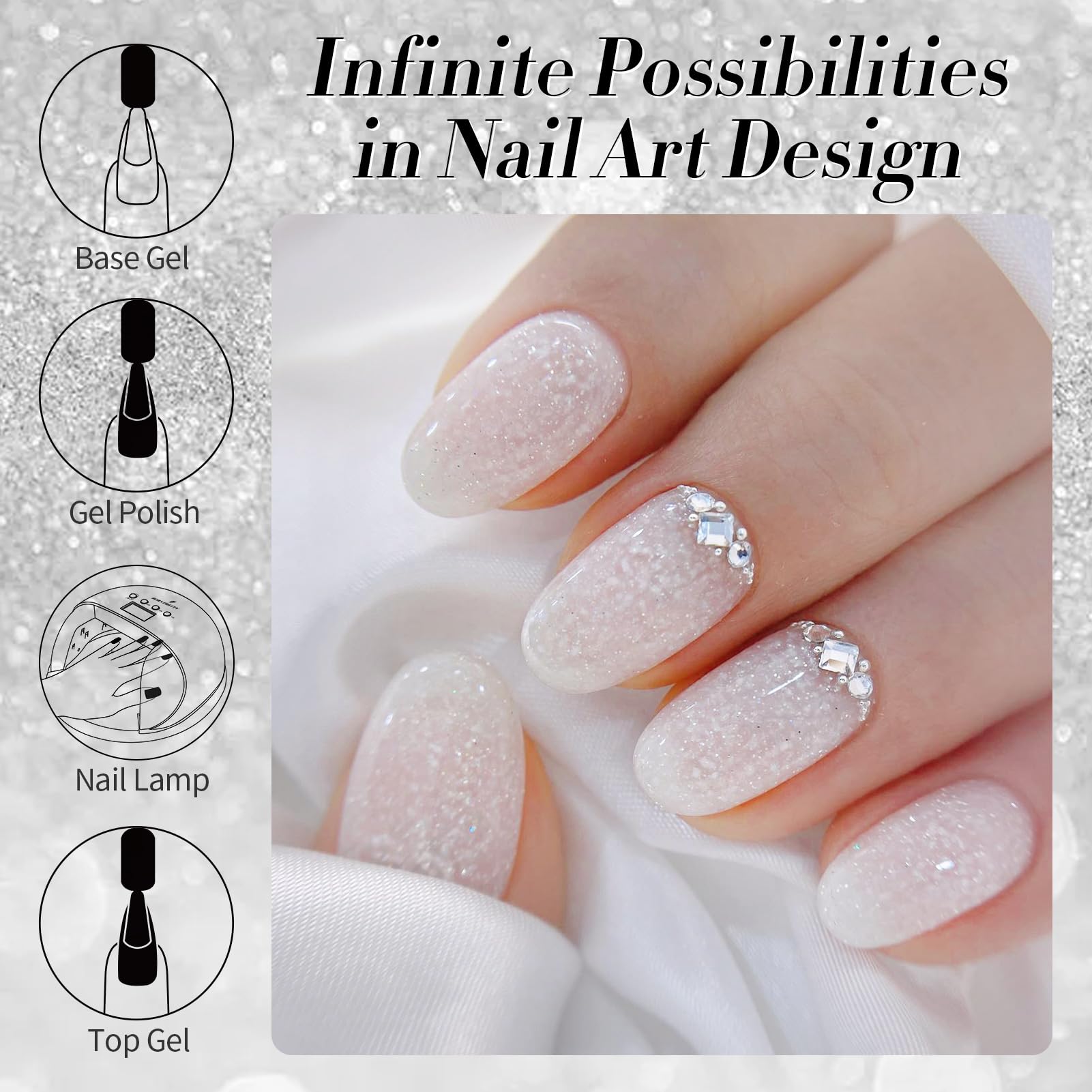 Born Pretty Jelly Gel Nail Polish gift idea for holidays and birthdays