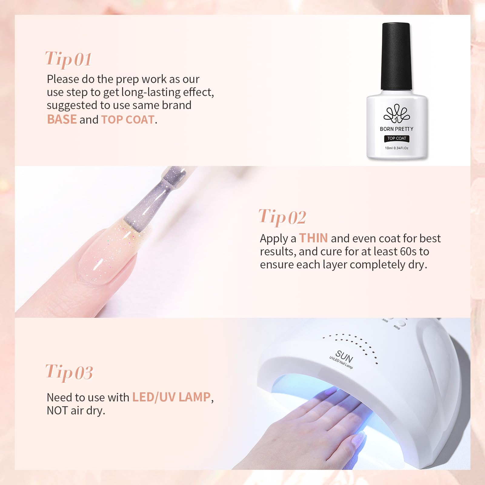 Born Pretty jelly gel nail polish ideal for at-home manicures and DIY nail art.