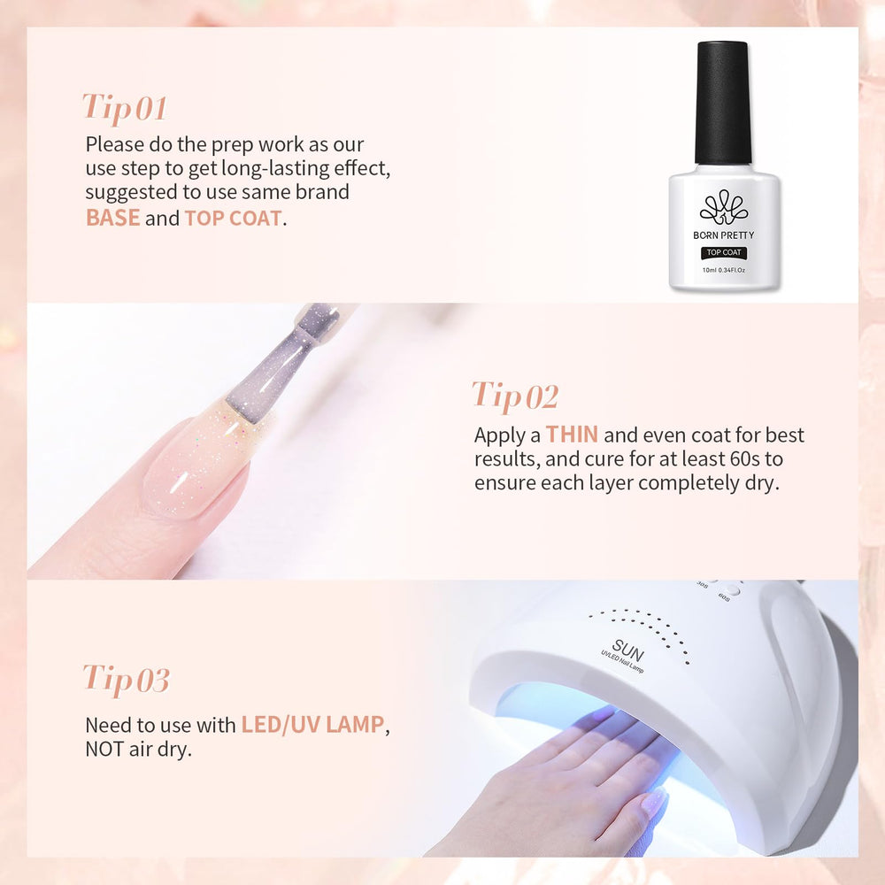 Born Pretty jelly gel nail polish ideal for at-home manicures and DIY nail art.