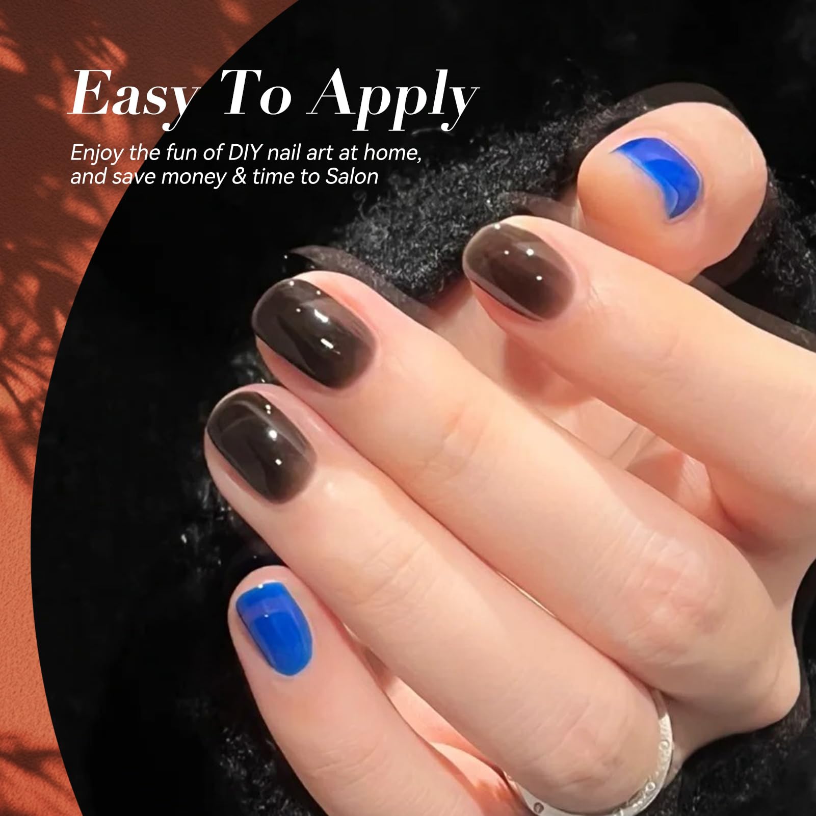 Born Pretty jelly gel nail polish purple yields rich color and shine